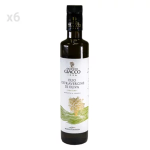 Coffret Huile d'olive extra vierge, Oleificio Giacco en bouteille, 6x500ml