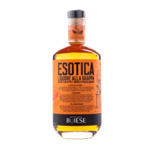 Esotica Buiese, Liquore alla Grappa ed infusione di Frutti  Mediterranei pluripremiato,32%Vol., 700ml