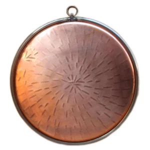 Kupferpfanne für Farinata, Durchmesser 34 cm