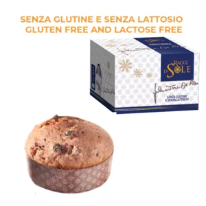 Panettone milanese senza glutine e senza lattosio,  Sal De Riso, 500g