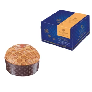 Panettone Stella del Vesuvio aux abricots confits et chocolat blanc, Sal De Riso, 500g