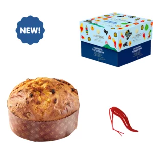 Neapolitanischer Passions-Panettone mit kandierten Früchten und Cilento-DOP-Feigen, Sal De Riso, 1 kg