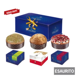 Confezione Trilogy di Sal De Riso: 3 panettoni da 500g cad