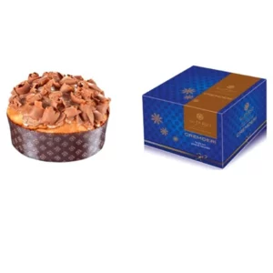 Cremderì Anettone mit Wellen aus cremiger dunkler Schokolade und Gianduja Sal De Riso, 500g