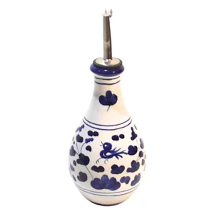 Bottiglia per olio in ceramica con tappo salvagoccia, 250ml 