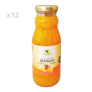 100 % kalabrischer und sizilianischer Mangosaft, 12 x 200 ml