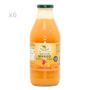 Succo di mango calabrese e siciliano 100%, 6x750ml