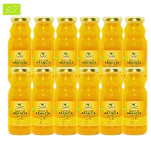 100 % reiner Bio-Orangensaft aus Kalabrien, 12 x 200 ml