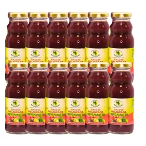 Purer Granatapfel- und Bergamottesaft, 12x200ml