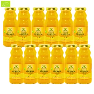 100 % reiner Bio-Orangensaft aus Kalabrien, 12 x 200 ml