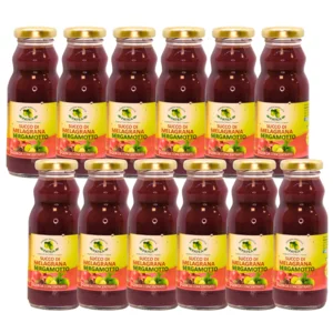 Purer Granatapfel- und Bergamottesaft, 12x200ml