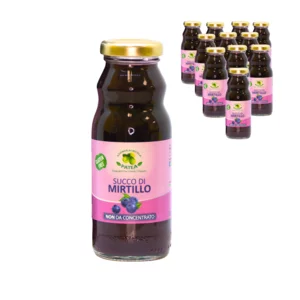 Succo di mirtillo puro, 12x200ml