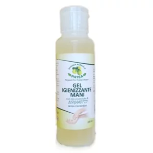 Gel igienizzante mani con olio essenziale di bergamotto, 100 ml
