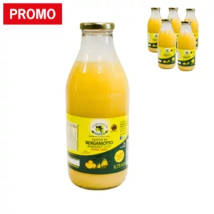 Succo di bergamotto puro 100%, 6x750ml	
