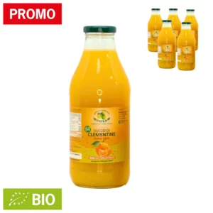 100% pur jus de clémentine bio, 6x750ml