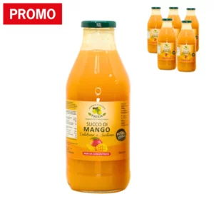 Succo di mango calabrese e siciliano 100%, 6x750ml