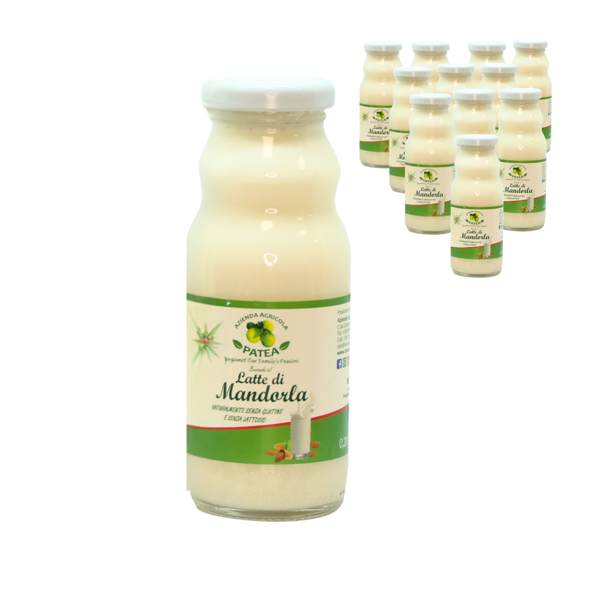 Sizilianische Mandelmilch, 12x200ml