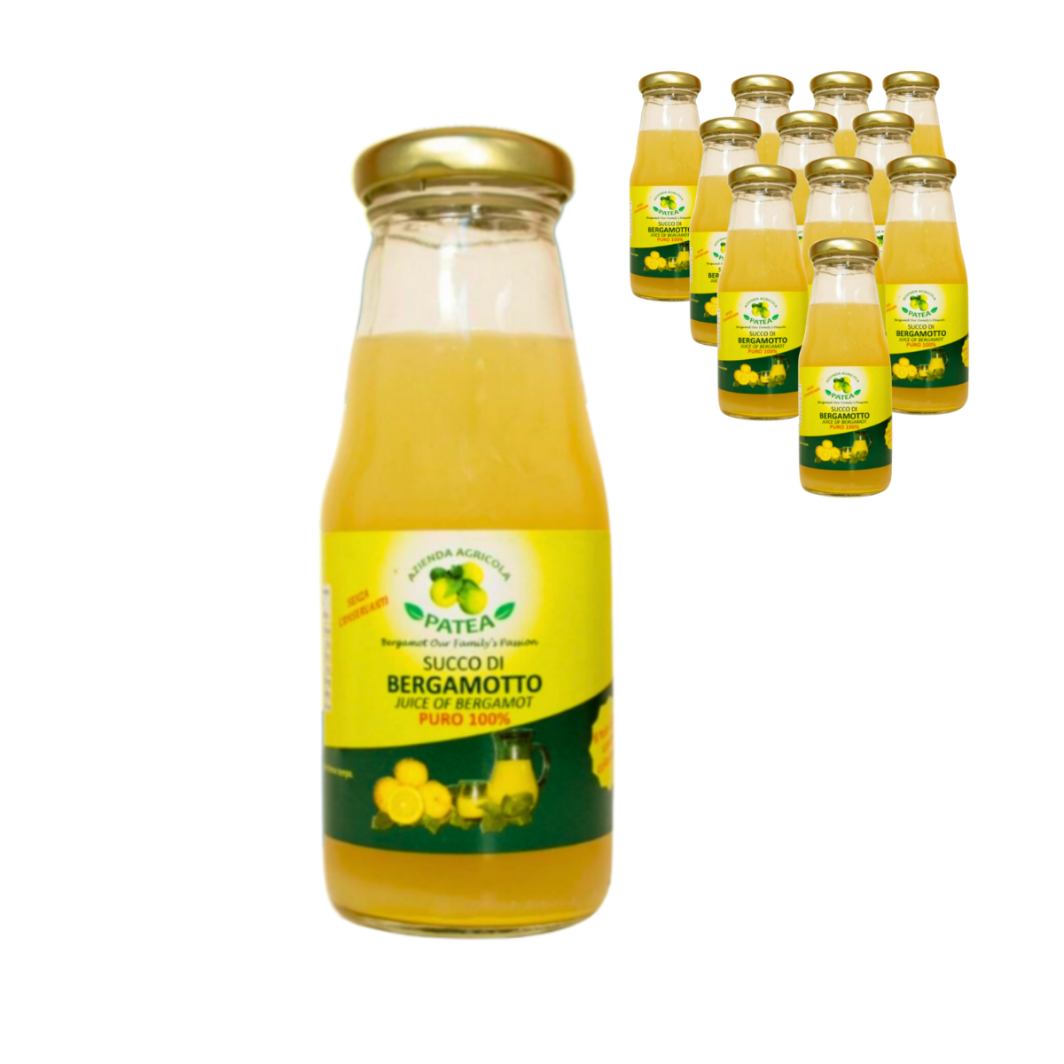 Wellnessprogramm: reiner Bergamottesaft, 12x200ml