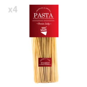Spaghetti alla guitar, pâtes à la semoule de blé dur 4x500g