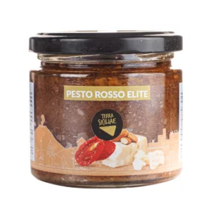 Rotes Elite sizilianisches Pesto, 190g