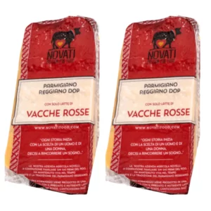 Parmigiano Reggiano Vacche Rosse stagionato 24 mesi, 2x1Kg