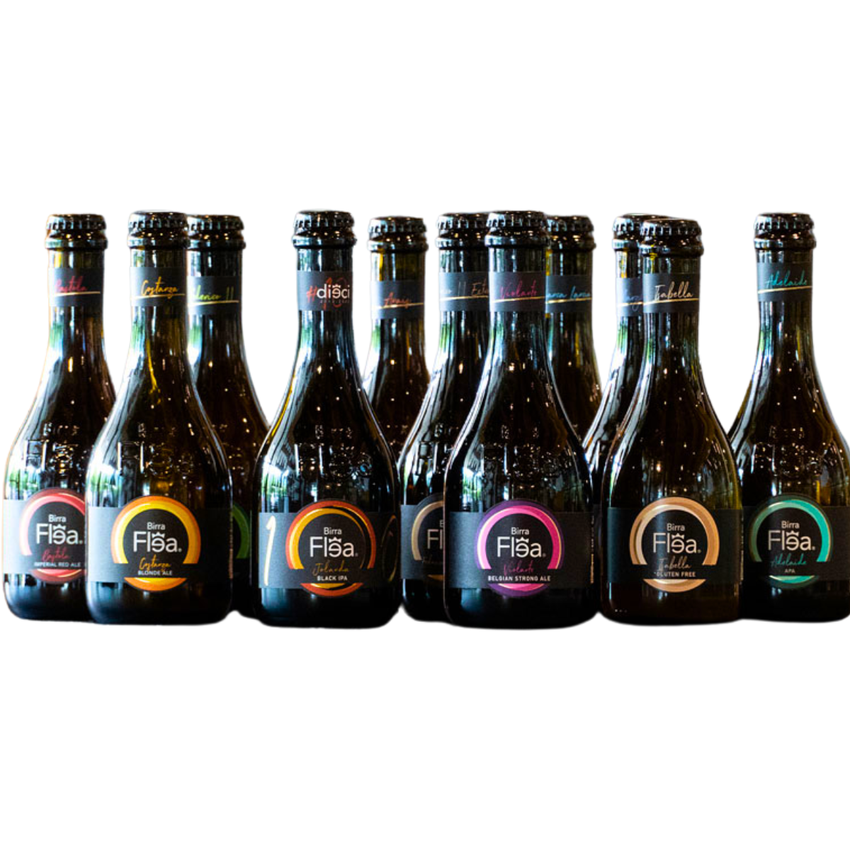 Birra Flea, set degustazione in bottiglia, 12x33 cl