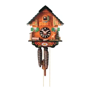 Orologio a cucù economico in legno, 20cm