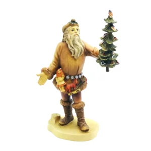 Holzfigur Weihnachtsmann, Pionier, 20cm