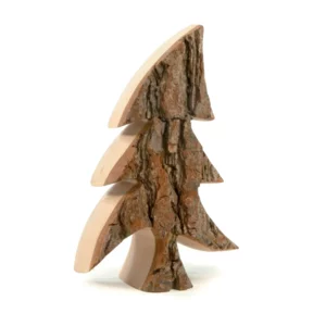 Alberello in corteccia naturale legno, 30cm