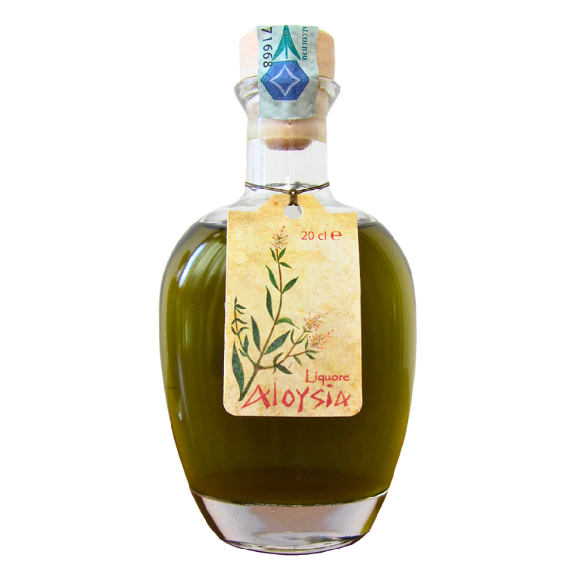 Aloysia, liquore di aloysia citriodora, 20 cl