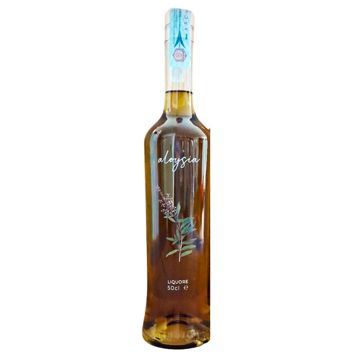 Aloysia, liquore di aloysia citriodora,  50cl 