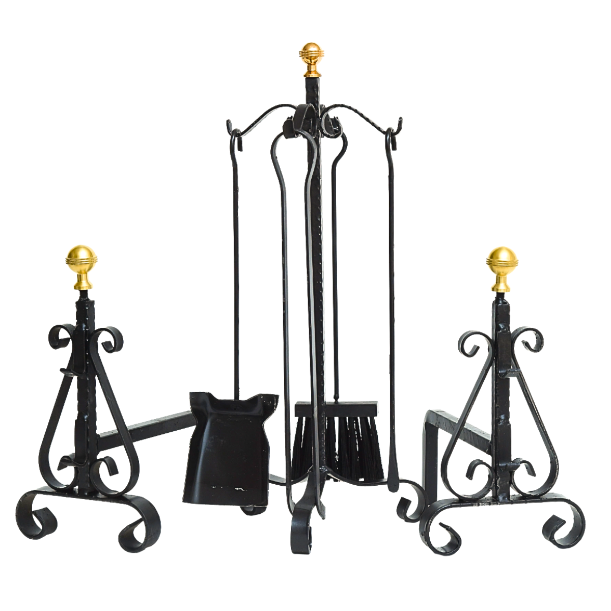 Kompletter geschmiedeter Kamin 16X28