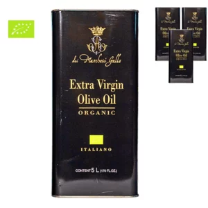 Confezione Famiglia: olio extravergine di oliva Biologico, 4x5L
