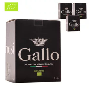 Confezione Famiglia: olio extravergine di oliva Biologico, bag in box, 4x5L