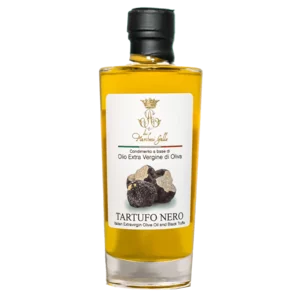 Huile d'olive extra vierge Marquises Gallo aromatisée à la truffe noire en bouteille, 200ml