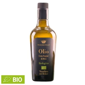 Olio Evo Biologico dei Marchesi Gallo Monocultivar Nocellara del Belice, 500ml