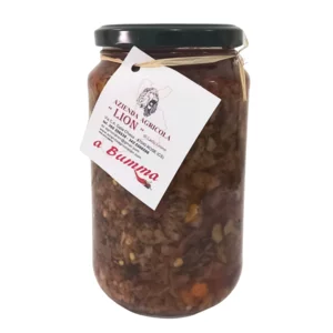 A Bumma: gemischte gehackte Pilze und kalabrische Paprika, 314 g