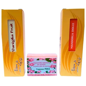 Damenparfümbox Vanille und Mandel, 2x50ml + Geschenk