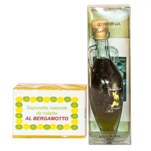 Confezione Regalo: Anforetta olio essenziale puro al bergamotto