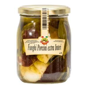 Funghi porcini extra Testa Rossa in vaso, 500g