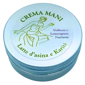 Crema mani nutriente al latte d'asina e karitè, 60ml