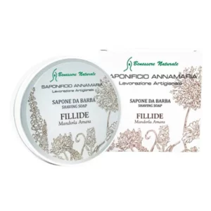 Sapone da barba naturale mandorla amara, Fillide, 125ml