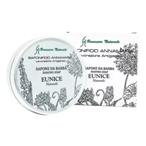 Sapone da barba naturale non profumato, Eunice, 125ml