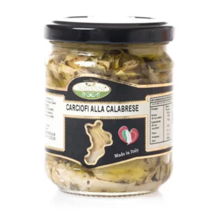 Artichauts de Calabre à l'huile d'olive extra vierge, 190g