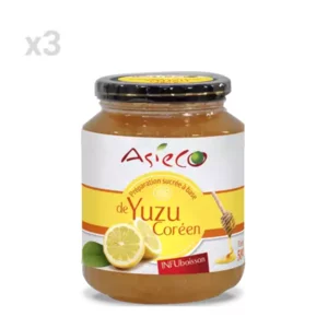 Preparato per infuso allo Yuzu e miele, 3x580g