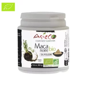 Maca noire en poudre bio, 100 g