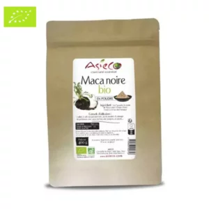 Maca noire en poudre bio, 400 g