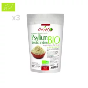 Psyllium bio, paquet de 3x200g