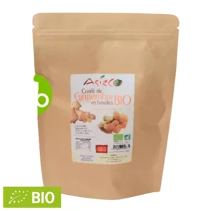 Zenzero biologico candito, 200 g