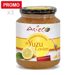 Preparato per infuso allo Yuzu e miele, 3x580g